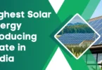 Highest Solar Energy Producing State in India