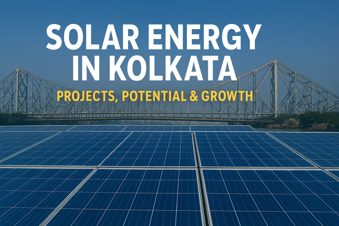 Solar Energy in Kolkata Projects Potential & Growth