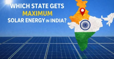 Which State Gets Maximum Solar Energy in India